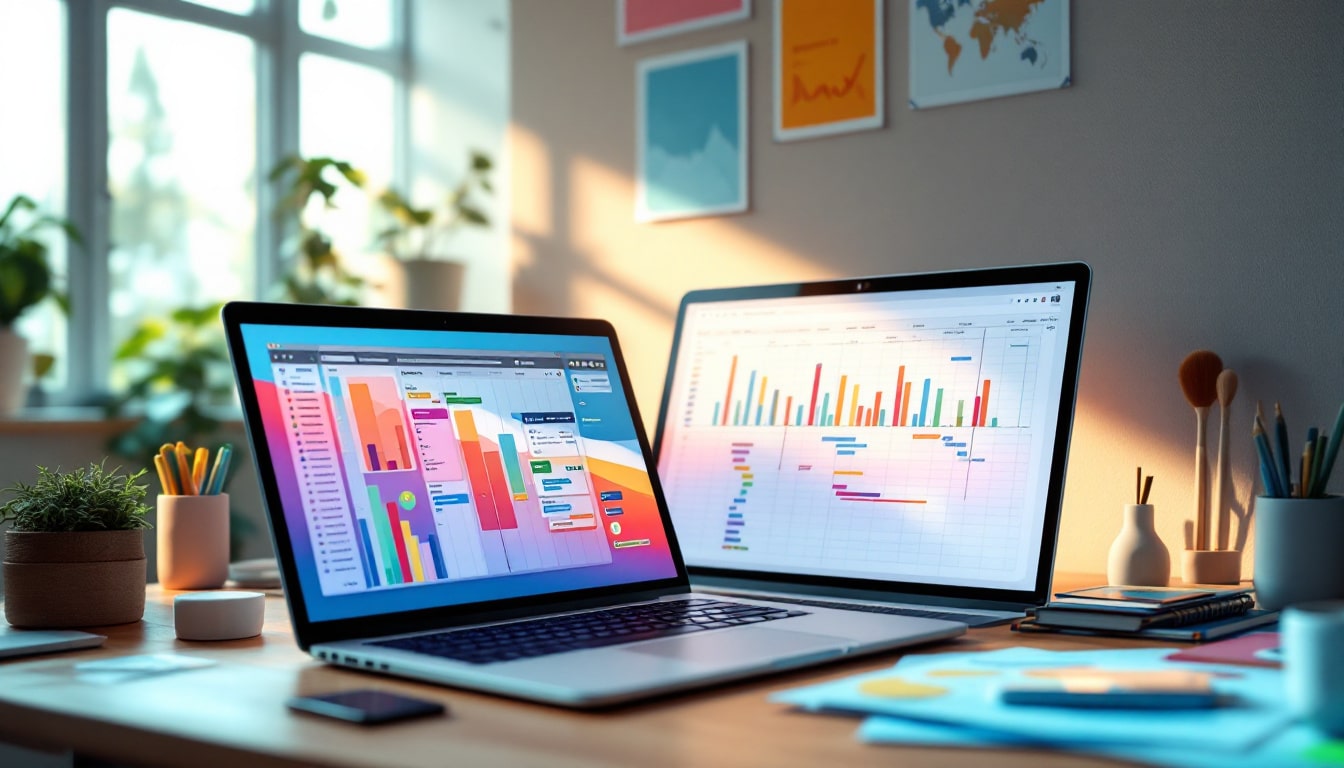 descubre nuestra selección de plantillas de diagramas de gantt gratuitas, fáciles de usar con excel, google sheets y otras aplicaciones. planifica tus proyectos con eficiencia y visualiza tus tareas de manera clara e intuitiva.