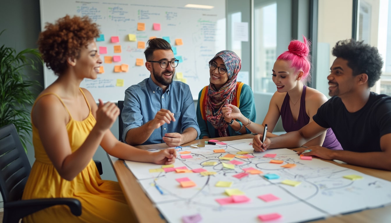 Entdecken Sie die unverzichtbaren Techniken für ein effektives Brainstorming. Lernen Sie, Ihre Kreativität freizusetzen, Innovation zu fördern und die Zusammenarbeit im Team mit bewährten Strategien zu maximieren. Lassen Sie Ihre Ideen nicht mehr unbemerkt bleiben!