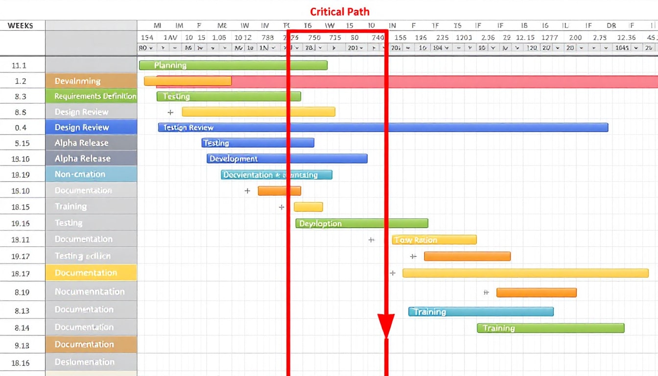 discover how to visualize the critical path on a Gantt chart with our comprehensive guide. explore a detailed example and download a practical template to optimize your project management.