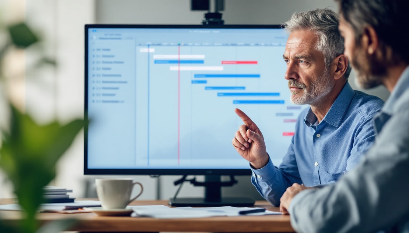discover how to effectively visualize the critical path on a Gantt chart with practical examples and included models. optimize your project management by identifying essential tasks and meeting deadlines!
