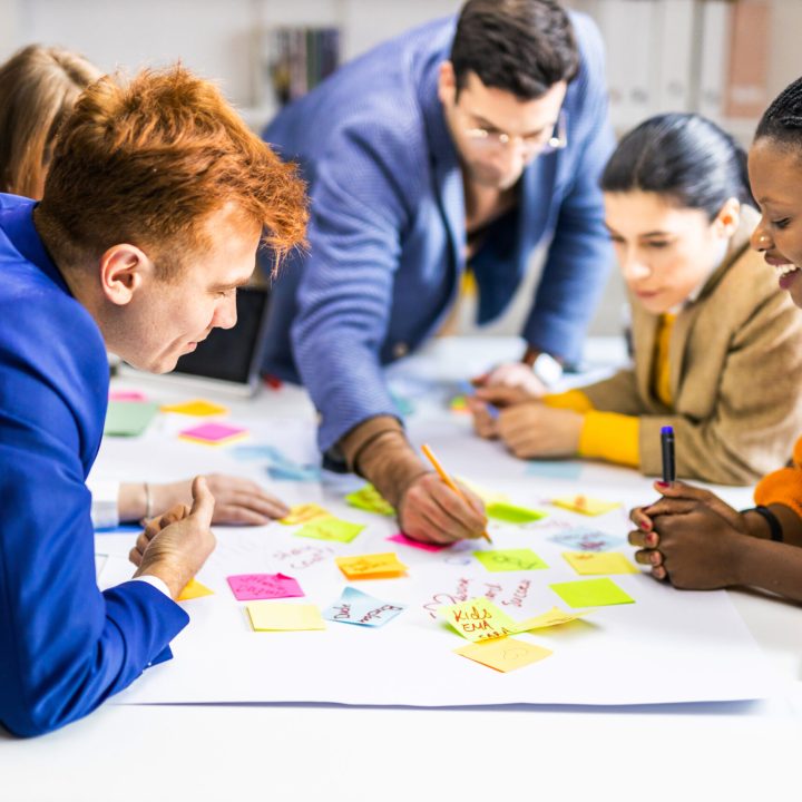 Atelier idéation entre collègue - Brainstorming